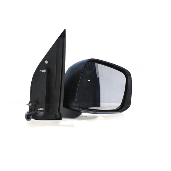 Chrome Door Mirror with Indicator Drivers Side OEM suits Nissan Navara D40 & Pathfinder R51 2007 to 2015