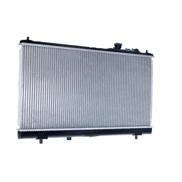 Radiator 28 / 28 mm Plastic Aluminium 350 x 688 x 16 mm Manual/Auto 1.8L, 2.0L L FP, FS Aftermarket Suits Mazda Premacy CP 2001 to 2003