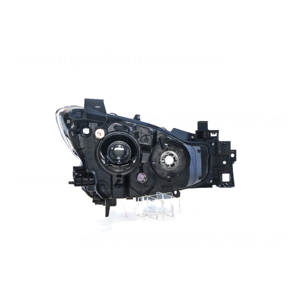 Halogen Manual Adjust Head Lamp Passenger Side OEM suits Mazda 3 BN