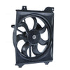 A/C Condenser Fan Assembly Aftermarket Suits Kia Rio JB 2005 to 2011