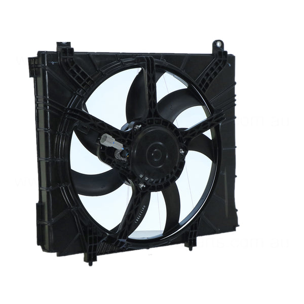 12 v Radiator Fan Assembly Aftermarket Suits Nissan Micra K13 2010 to 2013