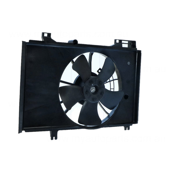 12 v Radiator Fan Assembly Aftermarket Suits Mazda 2 DE 2007 to 2014