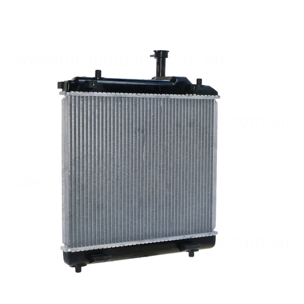 Radiator Plastic Aluminium 350 x 405 x 16 mm Automatic 1 L K10BN Aftermarket Suits Suzuki Alto GF 2009 to 2013