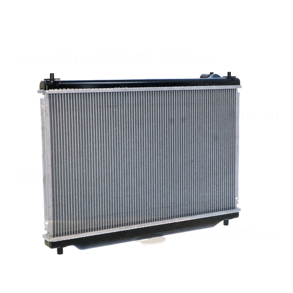 Radiator 28 / 28 mm Plastic Aluminium 325 x 538 x 26 mm Manual/Auto 1.5L L ZY Aftermarket Suits Mazda 2 DY 2002 to 2007