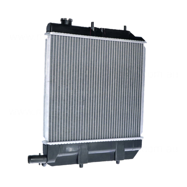 Radiator 28 / 28 mm Plastic Aluminium 350 x 378 x 26 mm Manual/Auto 1.3,1.5L L B3,B5 Aftermarket Suits Mazda 121 Metro Dw DW 1996 to 2002