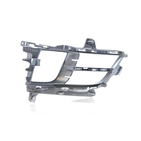 Front Bar Grille With Fog Light/Wash/Sensor Mount Driver Side Aftermarket Suits Mazda 6 GH 2/2008 to 3/2010