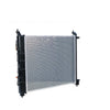 Radiator 28 / 28 mm Plastic Aluminium 450 x 405 x 16 mm Automatic 1.5 L HR15 Aftermarket Suits Nissan Micra K13 2010 to 2013