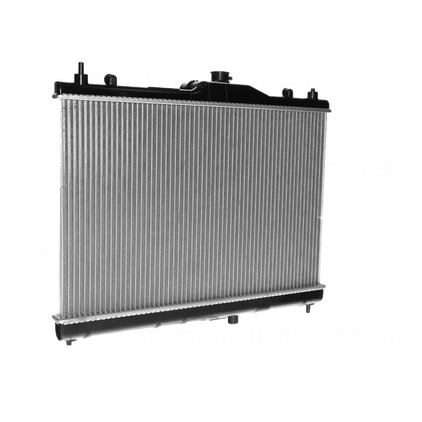 Radiator 35 mm 35 / Plastic Aluminium 380 x 588 x 16 mm Manual/Auto 1.8L L MR SERIES Aftermarket Suits Nissan Tiida C11 2006 to 2012