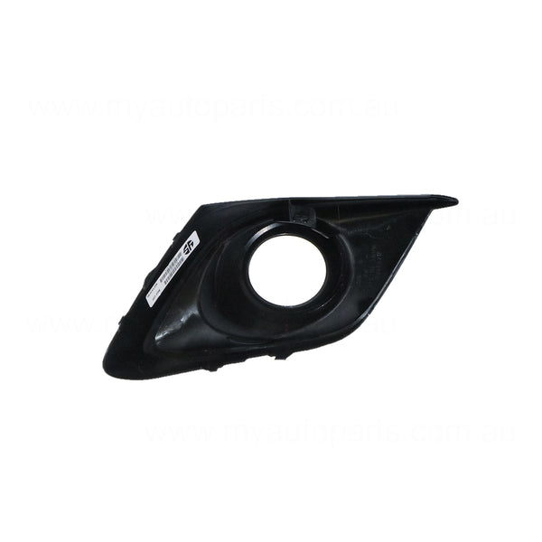 Front Bar Grille With Fog Light Mount Passenger Side Aftermarket suits Mazda 3 BM 11/2013 to 4/2016