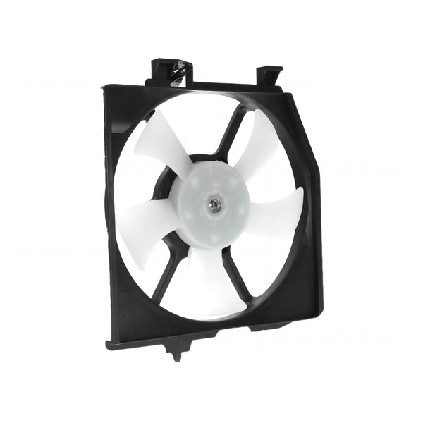 A/C Condenser Fan Assembly Aftermarket suits Mazda 323 and Ford Laser 1999-2004
