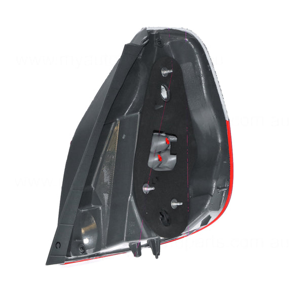 Tinted Tail Lamp Passenger Side OEM Suits Honda Jazz GD 2006 to 2008