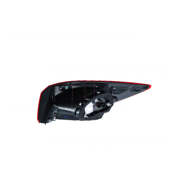 LED Tail Lamp Passenger Side Certified Suits Mazda 3 SP25 BM Sedan 11/2013 to 5/2016
