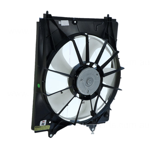 12 v Radiator Fan Assembly Aftermarket Suits Honda Odyssey RB 2009 to 2014