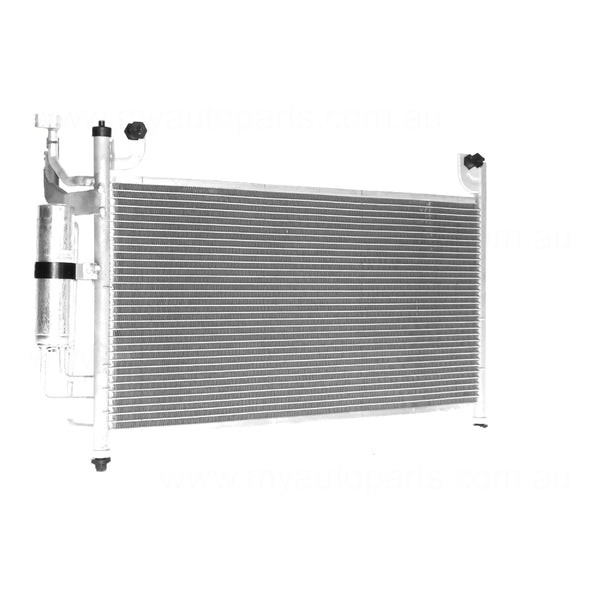 16 mm 8 mm Fin A/C Condenser Aftermarket Suits Mazda 2 DE 2007 to 2014