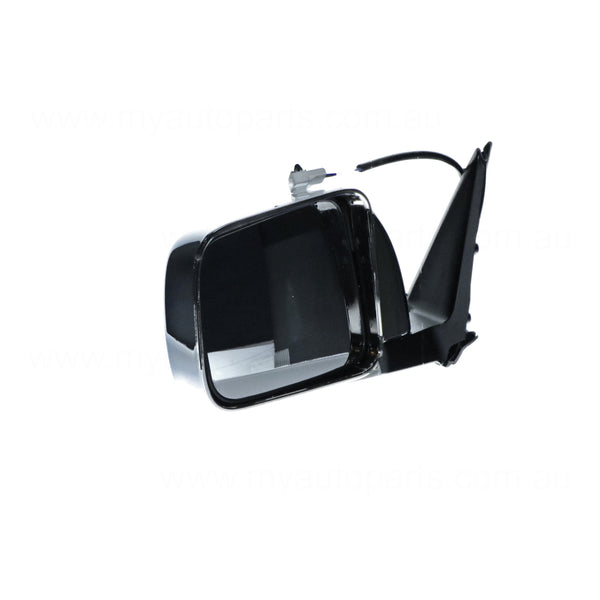 Chrome Door Mirror Passenger Side Aftermarket Suits Nissan Patrol GU/Y61 Wagon 2004 to 2016
