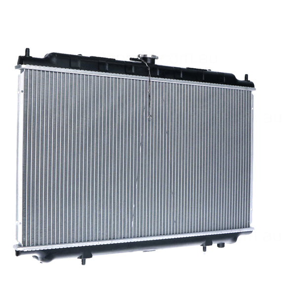 Radiator 35 / 35 mm Plastic Aluminium 400 x 694 x 24 mm Manual/Auto 3.0L L VE30DE Aftermarket Suits Nissan Maxima A32 1994 to 1999