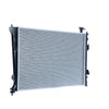 Radiator 33 / 33 mm Plastic Aluminium 600 x 438 x 16 mm Manual/Auto 2.0L L G4KD8H Aftermarket Suits Kia Cerato TD 2009 to 2013