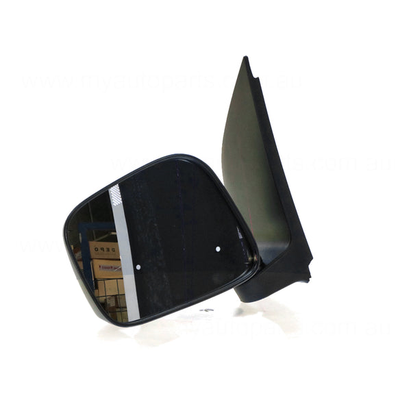 Black Door Mirror Passenger Side OEM Suits Nissan Navara D40 2008 to 2015
