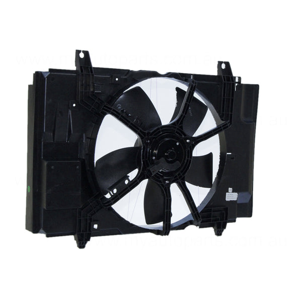 12 v Radiator Fan Assembly Aftermarket Suits Nissan Tiida C11 2006 to 2012