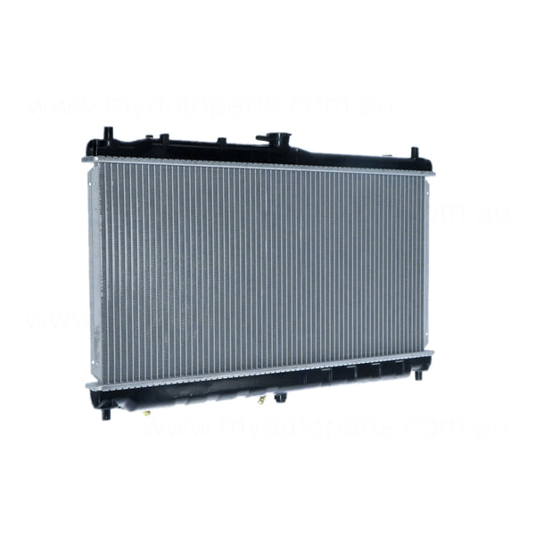 Radiator 31 / 31 mm Plastic Aluminium 320 x 648 x 16 mm Manual/Auto 1.8L L B8, BP Aftermarket Suits Mazda MX-5 NB 1998 to 2005