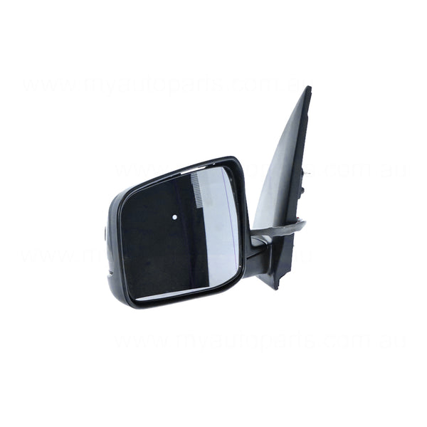 Electric Black W/O Indicator W/O Cover Door Mirror Passenger Side OEM Suits Nissan X-Trail T31 2007 to 2014