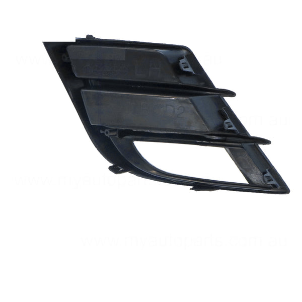 Front Bar Grille With Fog Light Mount Passenger Side Aftermarket Suits Mazda 3 BL Maxx Sport 3/2009 to 9/2011