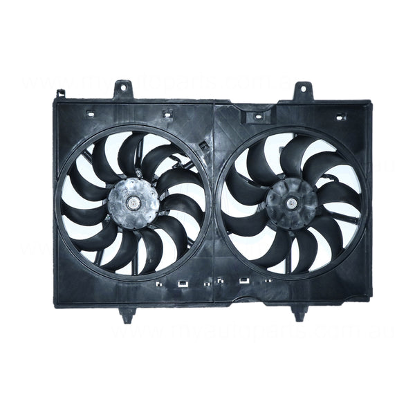 12 v Radiator Fan Assembly OEM Suits Nissan X-Trail T31 2007 to 2014