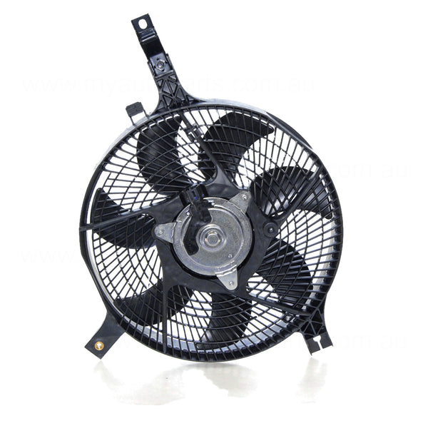 A/C Condenser Fan Assembly Aftermarket Suits Nissan Navara D22 2001 to 2015