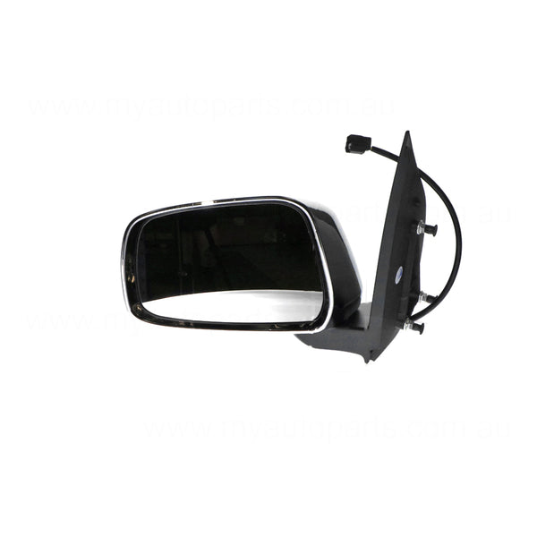 Chrome Door Mirror Passenger Side Aftermarket suits Nissan Navara D40 & Pathfinder R51 2005 to 2007