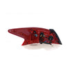 Red/Clear Tail Lamp Drivers Side OEM Suits Nissan Altima L33 2013 to 2017