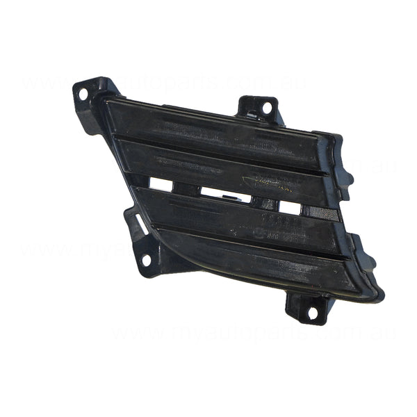 Front Bar Grille With Fog Light Mount Passenger Side OEM Suits Mazda 6 GH 2/2008 to 3/2010