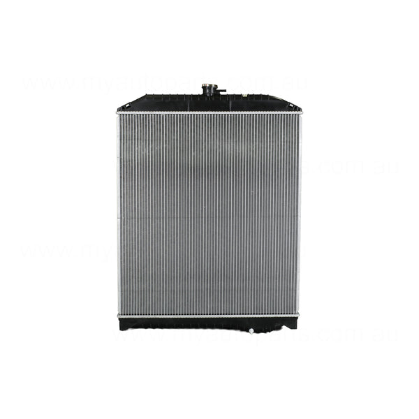 Radiator CT 56 / 56 mm Plastic Aluminium 720 x 634 x 36 mm Manual Aftermarket Suits Hino Ranger FC/FD/GD/FF/FG/GH/FM/FS 1998 to 2008
