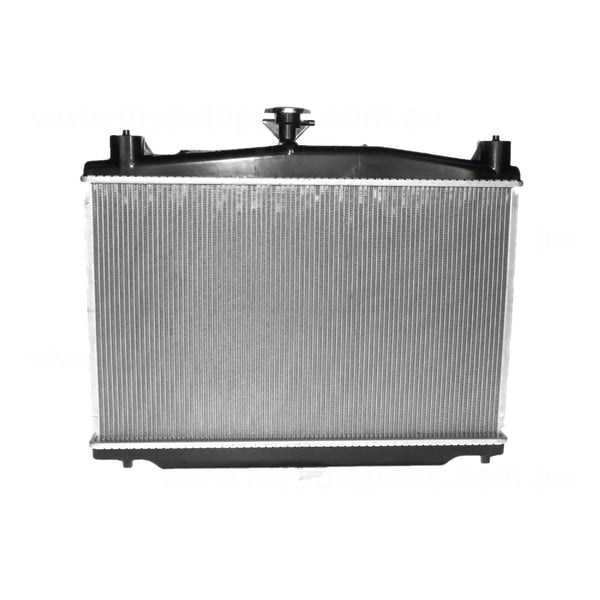 Radiator 28 / 28 mm Plastic Aluminium 350 x 558 x 16 mm Manual/Auto 1.5L L ZY Aftermarket Suits Mazda 2 DE 2007 to 2014