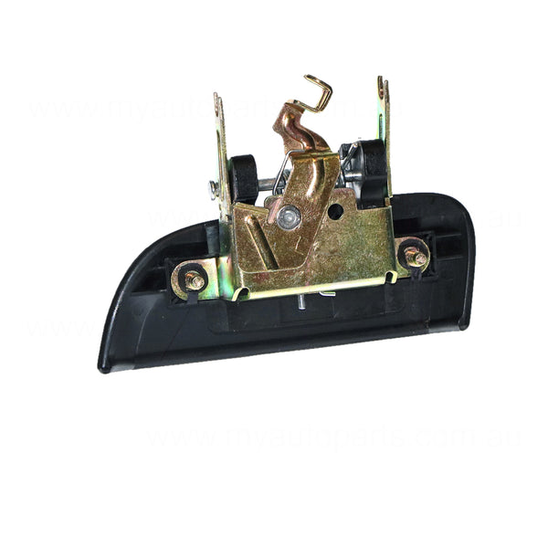 Black Rear Door Outside Handle Drivers Side Aftermarket Suits Nissan Pathfinder R51 2005 to 2013