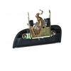 Black Rear Door Outside Handle Drivers Side Aftermarket Suits Nissan Pathfinder R51 2005 to 2013