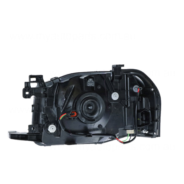 Halogen Head Lamp Drivers Side Certified Suits Nissan Navara D22 2001 to 2015