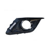 Black Front Bar Grille With Fog Light Mount Passenger Side Aftermarket suits Mazda 3 BM Hatch 2/2014 to 6/2016