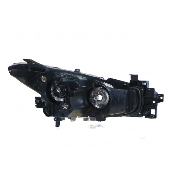 Halogen Manual Adjust Head Lamp Passenger Side OEM suits Mazda 3 BN