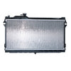 Radiator 32 / 32 mm Plastic Aluminium 320 x 648 x 26 mm Manual/Auto 1.6L, 1.8L L B6, B8 Aftermarket Suits Mazda MX-5 NA 1989 to 1998