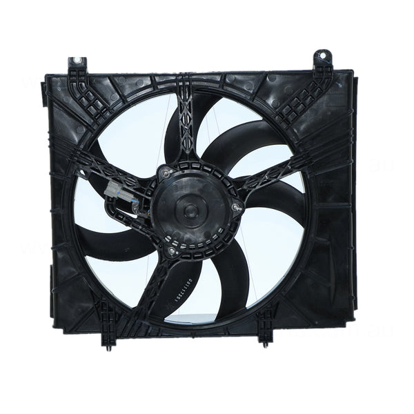 12 v Radiator Fan Assembly Aftermarket Suits Nissan Micra K13 2010 to 2013