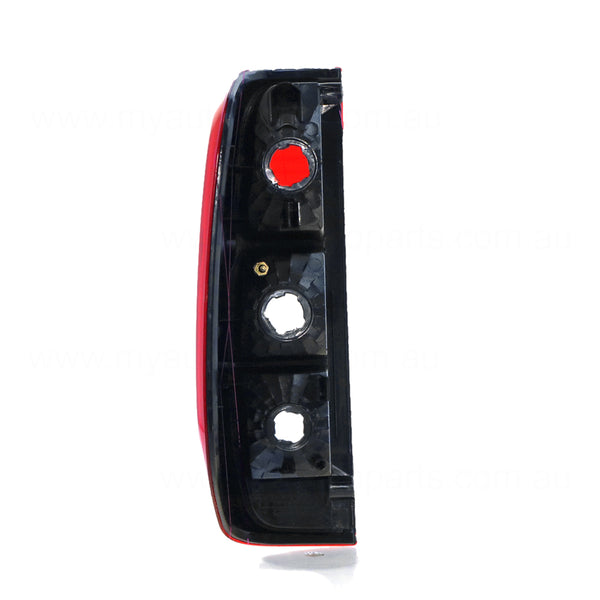 Red/Clear Tail Lamp Drivers Side Certified Suits Nissan Navara D40 2005 to 2015