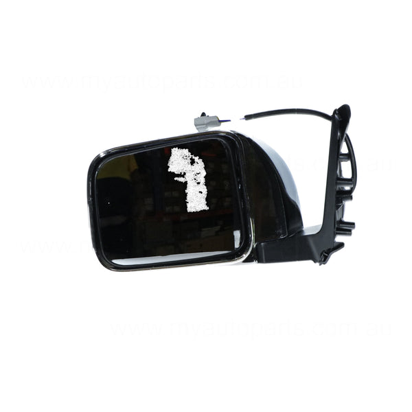 Chrome Door Mirror Passenger Side Aftermarket Suits Nissan Patrol GU/Y61 Wagon 2004 to 2016