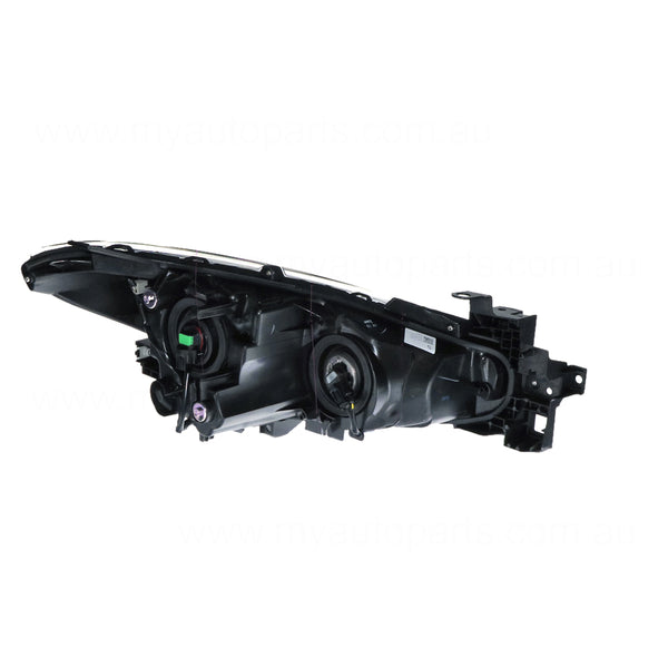 Halogen Head Lamp Passenger Side OEM Suits Mazda 3 BM 11/2013 to 5/2016