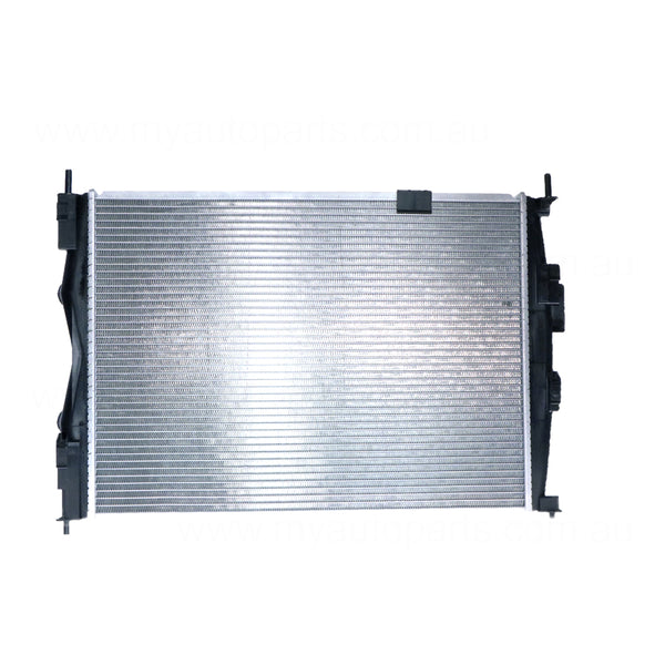 Radiator 35 / 35 mm Plastic Aluminium 590 x 428 x 26 mm Manual/Auto 2.0L L MR20 Aftermarket Suits Nissan Dualis J10 2007 to 2009