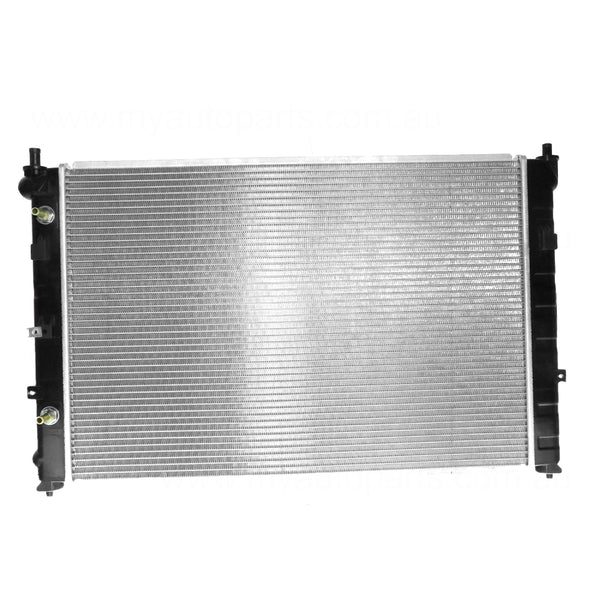 Radiator 32 / 38 mm Plastic Aluminium 690 x 458 x 26 mm Manual/Auto 2.5 3.0 L GY AJ Aftermarket Suits Mazda MPV LW 1999 to 2006