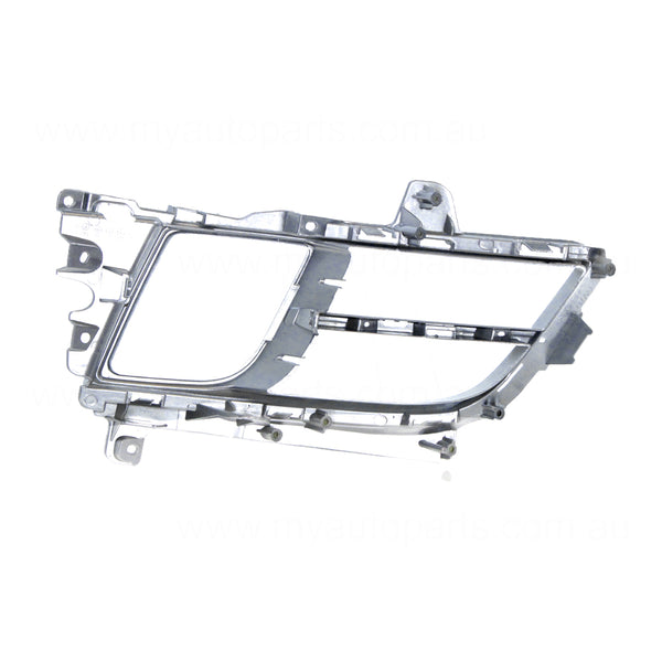 Front Bar Grille With Fog Light/Wash/Sensor Mount Driver Side Aftermarket Suits Mazda 6 GH 2/2008 to 3/2010