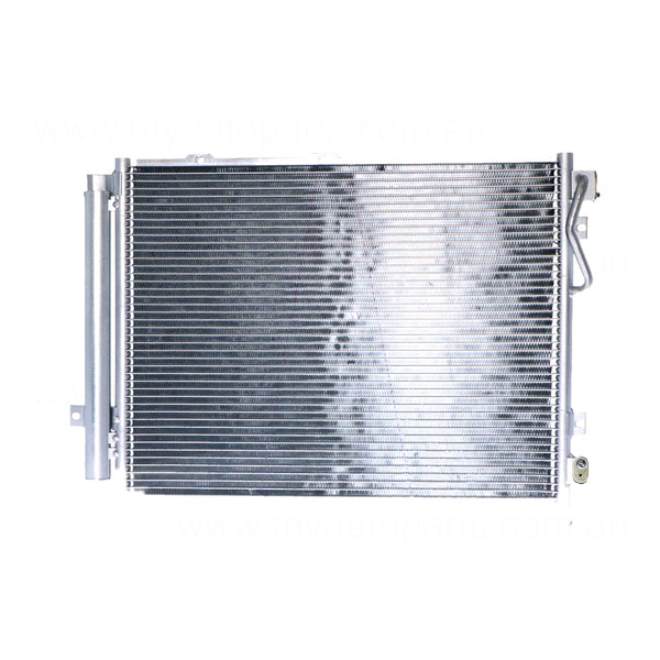 A/C Condenser, With Drier, Aftermarket Suits Kia Sorento BL 2003 to 2009 - 571/428/16 mm