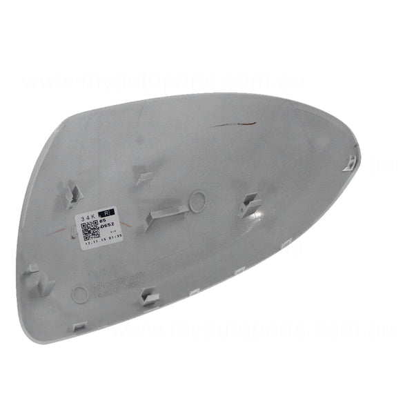 White Door Mirror Cover Drivers Side OEM suits Mazda