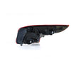 Black Red/Clear Tail Lamp Passenger Side OEM Suits Nissan Qashqai J11 2014 to 2018