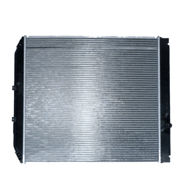 Radiator CT 42 / 42 mm Plastic Aluminium 600 x 558 x 32 mm Manual J05C-D Aftermarket Suits Hino Dutro 2/3/4/5 2001 to 2007